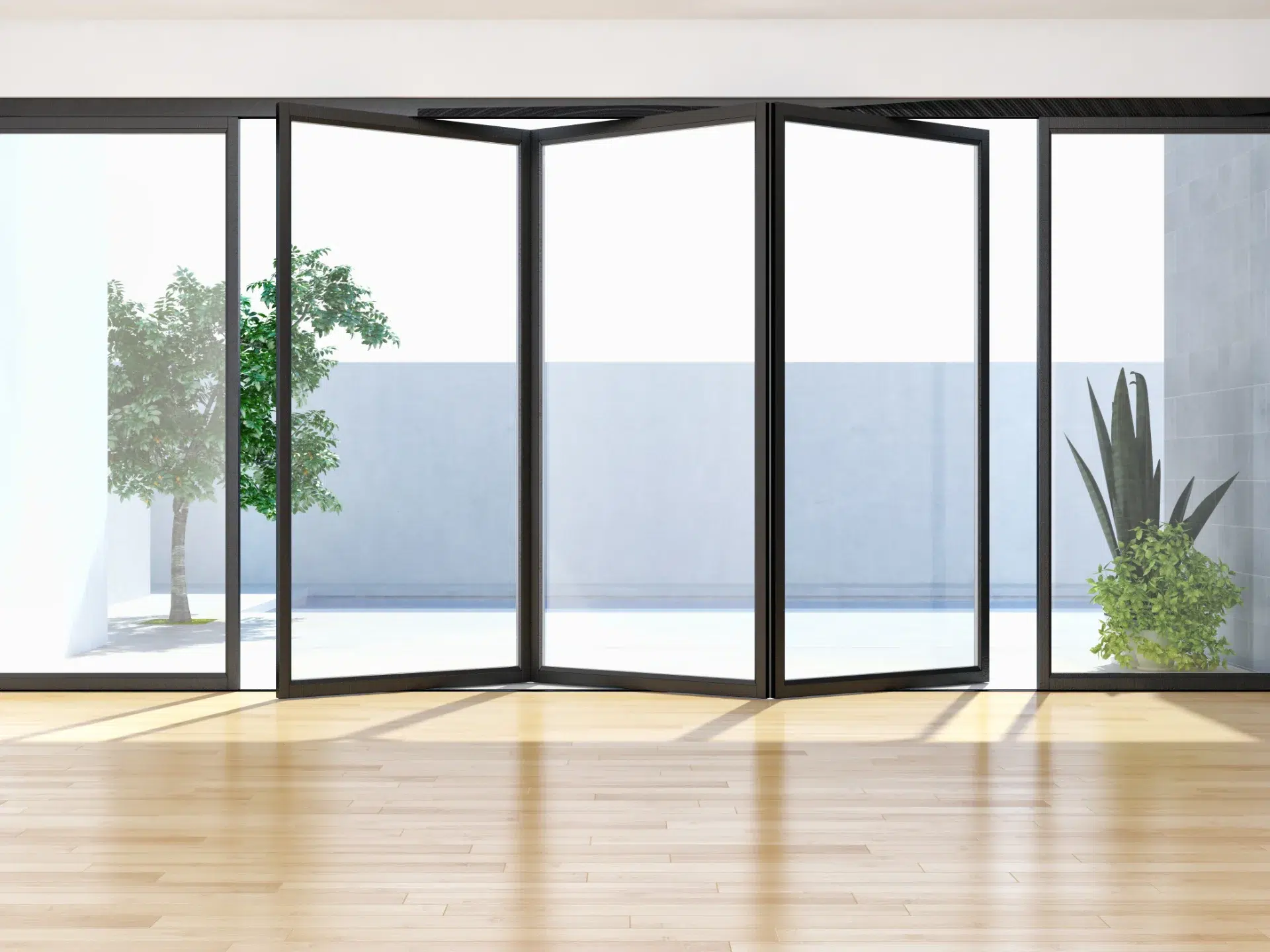 VLX 100 Bifold / Folding Door in Fort Worth, TX | Meridian Windows and Doors Fort Worth - detail 1