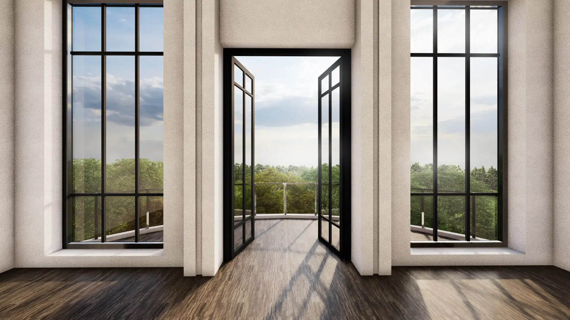 VLX 100 Double Swing / French Door in Fort Worth, TX | Meridian Windows and Doors Fort Worth - detail 1